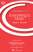 Everything Is Music SSA choral sheet music cover